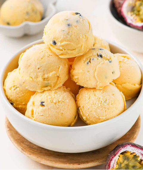 Passion Fruit Gelato 