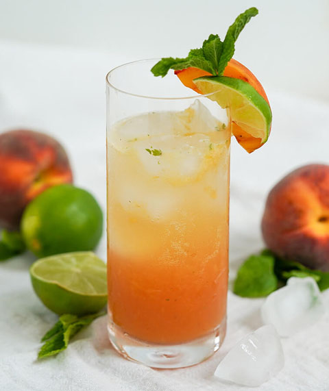 Peaches Mojito
